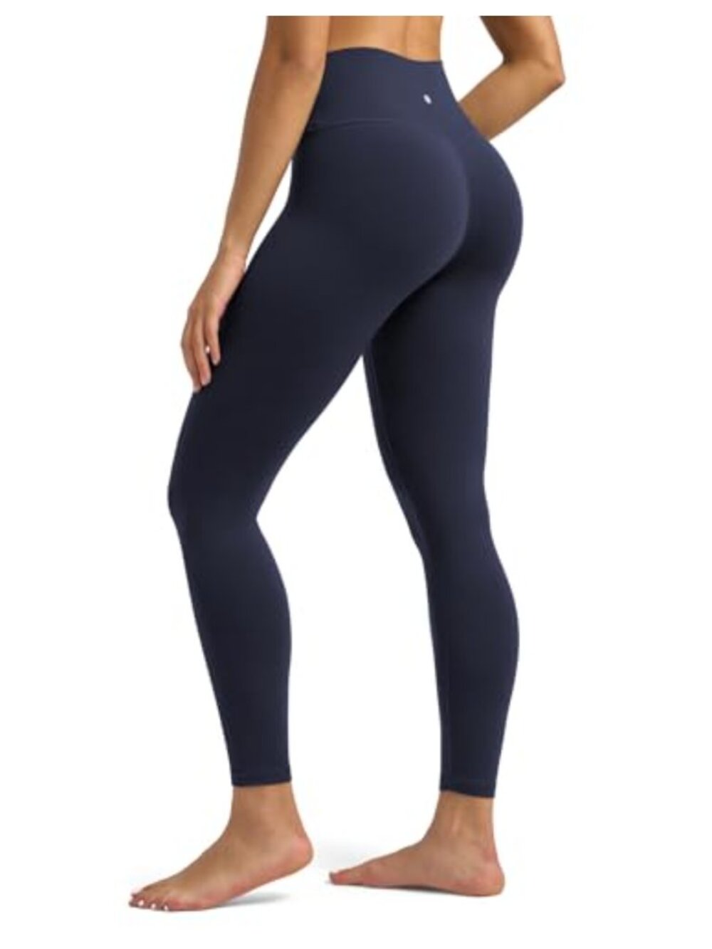 High Waisted Tummy Control Yoga Pants Compression Leggings 25 Inseam